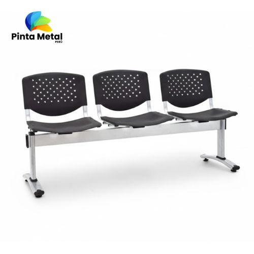 BANQUETA DE ESPERA PRISMA IMPORT